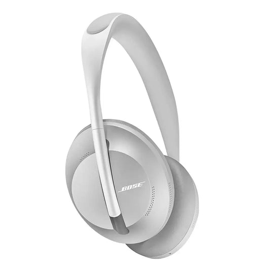 (Pre-Owned, Good) Bose Noise Cancelling 700 (NC 700) Bluetooth Wireless Over Ear Headphones with Mic for Clear Calls, and Touch Control (Silver) (60 Days Warranty) (Scratches On Headband)