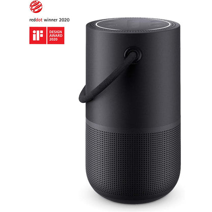 (Open Box) Bose Portable Smart Speaker With Wi-Fi, Bluetooth, AirPlay, Wi-Fi, Voice Assistant (Black) (90 Days Warranty