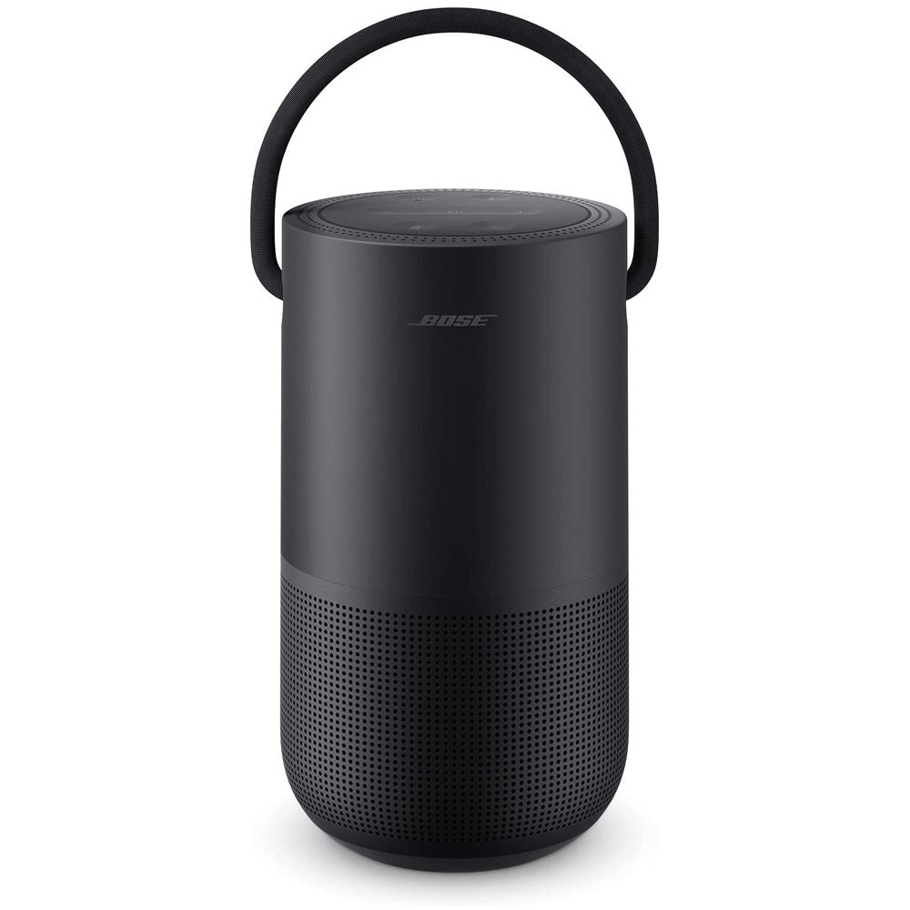 (Open Box) Bose Portable Smart Speaker With Wi-Fi, Bluetooth, AirPlay, Wi-Fi, Voice Assistant (Black) (90 Days Warranty