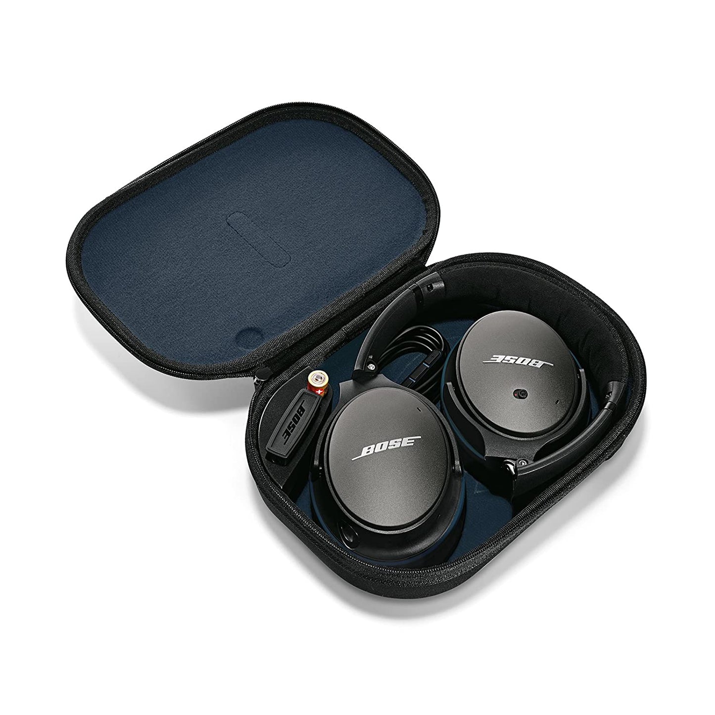 (Pre-Owned, Very Good) Bose QuietComfort 25 (QC 25) Acoustic Noise Cancelling Headphones for iOS, Android and Devices with 3.5mm Audio Jack (Black) (60 Days Warranty)