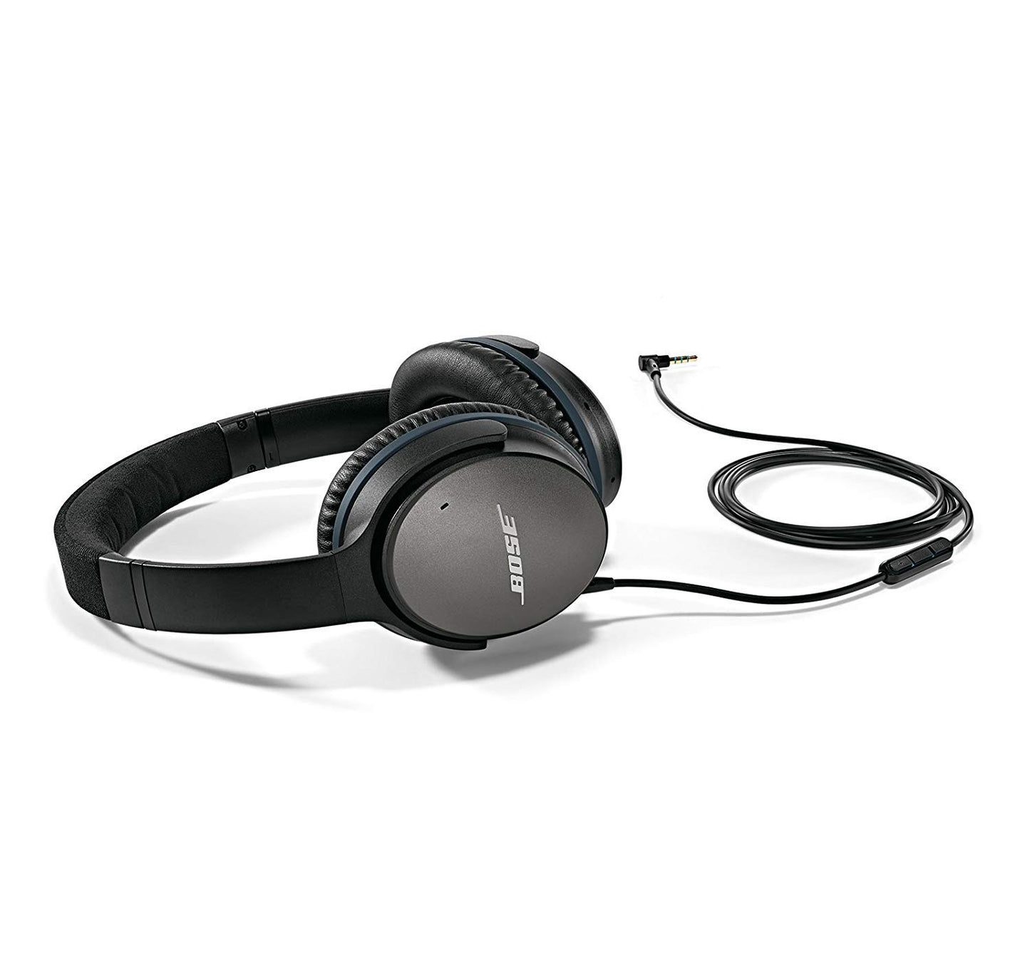 (Pre-Owned, Very Good) Bose QuietComfort 25 (QC 25) Acoustic Noise Cancelling Headphones for iOS, Android and Devices with 3.5mm Audio Jack (Black) (60 Days Warranty)