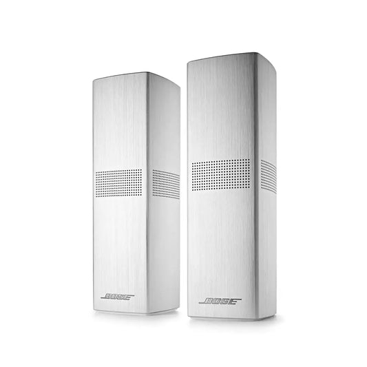 (Open Box) Bose Surround Speakers 700 with OmniJewel™ Speakers – Wireless Rear Surround Speakers for Bose Soundbars (Silver) (6 Months Warranty)