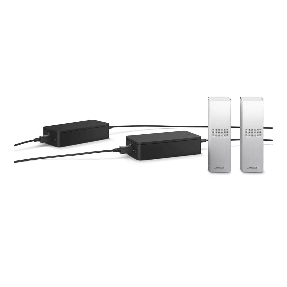 (Open Box) Bose Surround Speakers 700 with OmniJewel™ Speakers – Wireless Rear Surround Speakers for Bose Soundbars (Silver) (6 Months Warranty)