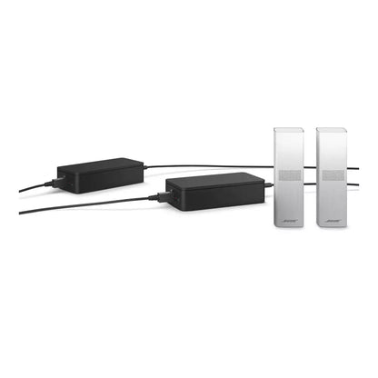 (Open Box) Bose Surround Speakers 700 with OmniJewel™ Speakers – Wireless Rear Surround Speakers for Bose Soundbars (Silver) (6 Months Warranty)