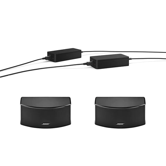 (Open Box Condition) Bose Wireless Surround Speakers (Bose Wireless Surround Speaker Module + Premium Bose Direct Reflecting Speakers) (Black)