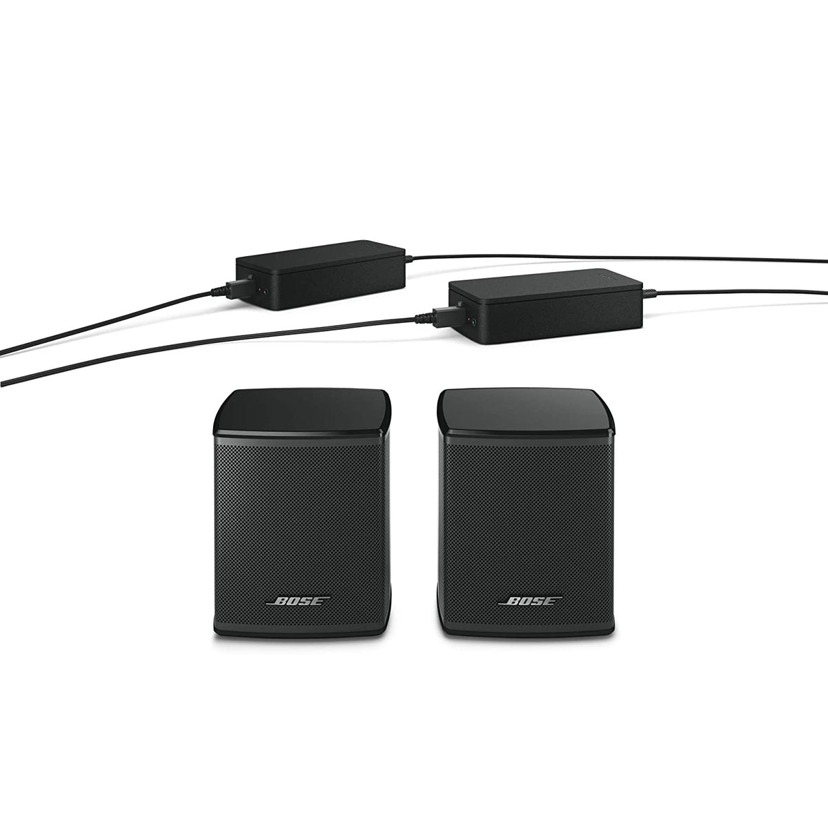 (Open Box) Bose Virtually Invisible 300 Wireless Surround Speakers For Bose Soundbars (Black) (6 Months Warranty)