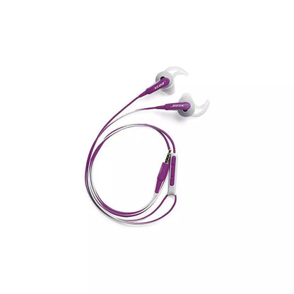 (Open Box Condition) Bose SIE2i Sport In-Ear Earphones (Like SoundSport Wired Earphones) (Reebok Edition) + Arm Band + Extension Cable (Purple, Orange)