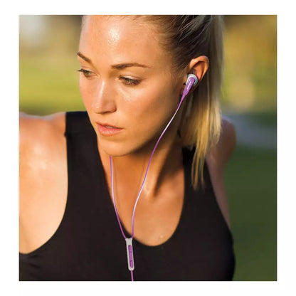 (Open Box Condition) Bose SIE2i Sport In-Ear Earphones (Like SoundSport Wired Earphones) (Reebok Edition) + Arm Band + Extension Cable (Purple, Orange)