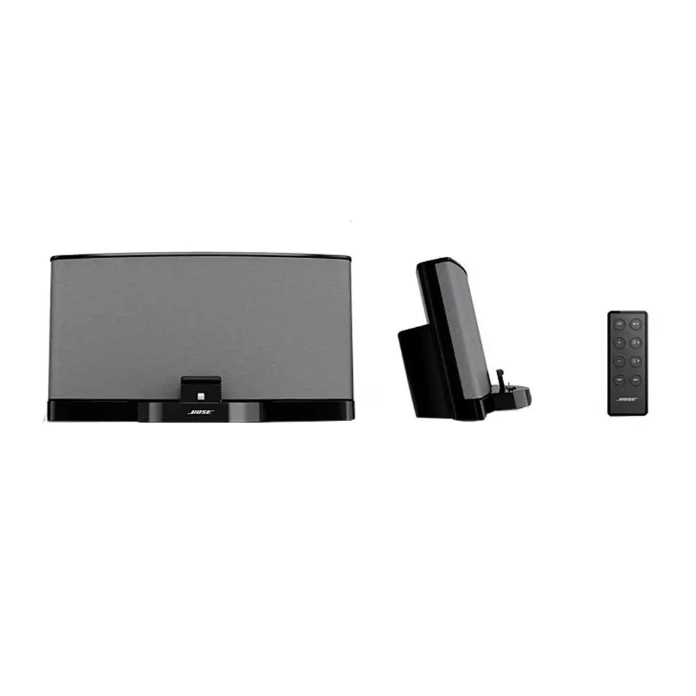 (Pre-Owned, Very Good) Bose SoundDock Series III/3 Digital Music System with Lightning Connector and 3.5mm 5.0 Bluetooth Adapter (Grey) (60 Days Warranty)