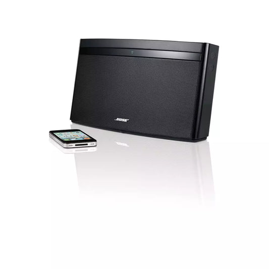 (Open Box Condition) Bose SoundLink Air Digital Music System With AirPlay, AUX + 5.0 3.5mm Bluetooth Adapter (Black) (90 Days Warranty)
