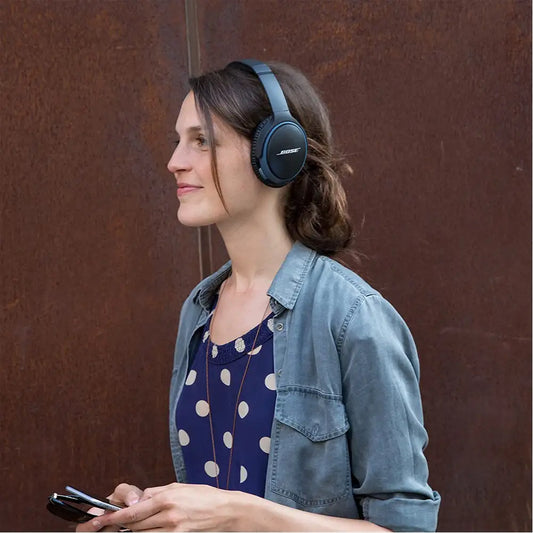 (Open Box Condition) Bose SoundLink Around Ear Series 2/II (AE 2) Wireless Bluetooth Over the Ear Headphone with Mic (Black) (6 Months Warranty) (With Headband Cover)