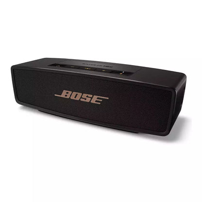 (Pre-Owned, Very Good) Bose SoundLink Mini II 2 Wireless Bluetooth Speaker With Charging Cradle (Black& Rose) (Limited Edition!) (90 Days Warranty)