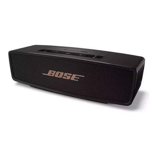 (Pre-Owned, Very Good) Bose SoundLink Mini II 2 Wireless Bluetooth Speaker With Charging Cradle (Black& Rose) (Limited Edition!) (90 Days Warranty)