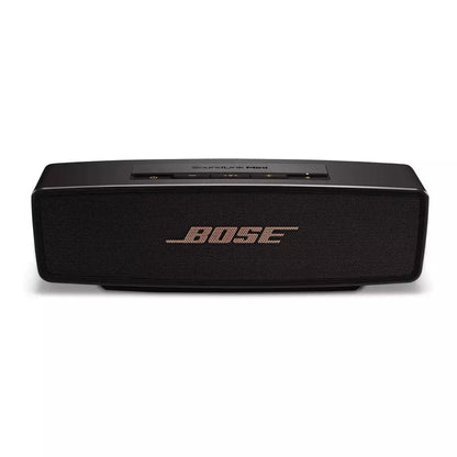 (Pre-Owned, Very Good) Bose SoundLink Mini II 2 Wireless Bluetooth Speaker With Charging Cradle (Black& Rose) (Limited Edition!) (90 Days Warranty)