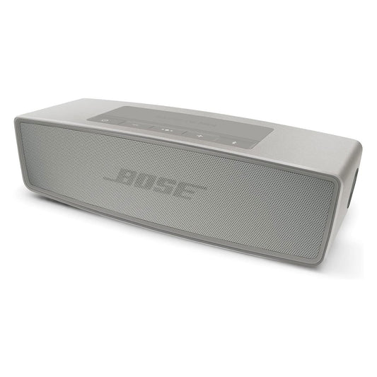 (Pre-Owned, Very Good) Bose SoundLink Mini II 2 Wireless Bluetooth Speaker With Charging Cradle (Pearl/Silver) (60 Days Warranty)