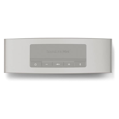 (Pre-Owned, Very Good) Bose SoundLink Mini II 2 Wireless Bluetooth Speaker With Charging Cradle (Pearl/Silver) (60 Days Warranty)