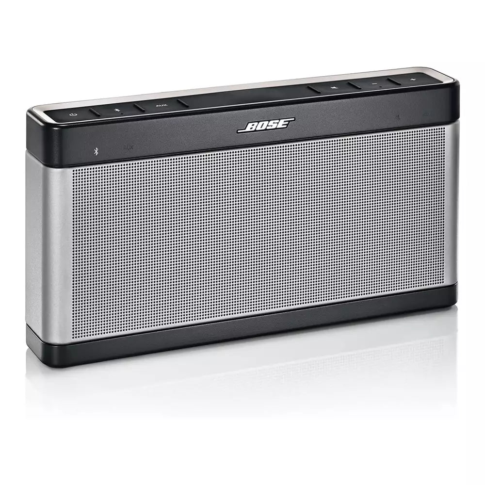 (Pre-Owned, Good) Bose Soundlink III/3 Wireless Bluetooth Portable Speaker (Silver) (120 Days Warranty)
