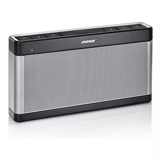 (Pre-Owned, Good) Bose Soundlink III/3 Wireless Bluetooth Portable Speaker (Silver) (120 Days Warranty)