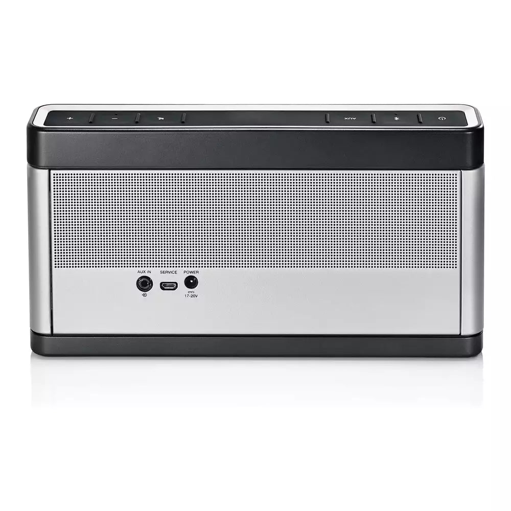 (Pre-Owned, Good) Bose Soundlink III/3 Wireless Bluetooth Portable Speaker (Silver) (120 Days Warranty)