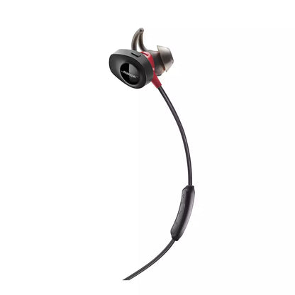 (Pre-Owned, Medium Size Tips Only) Bose Soundsport Pluse Wireless Bluetooth Earphones (Black and Red) (60 Days Warranty)