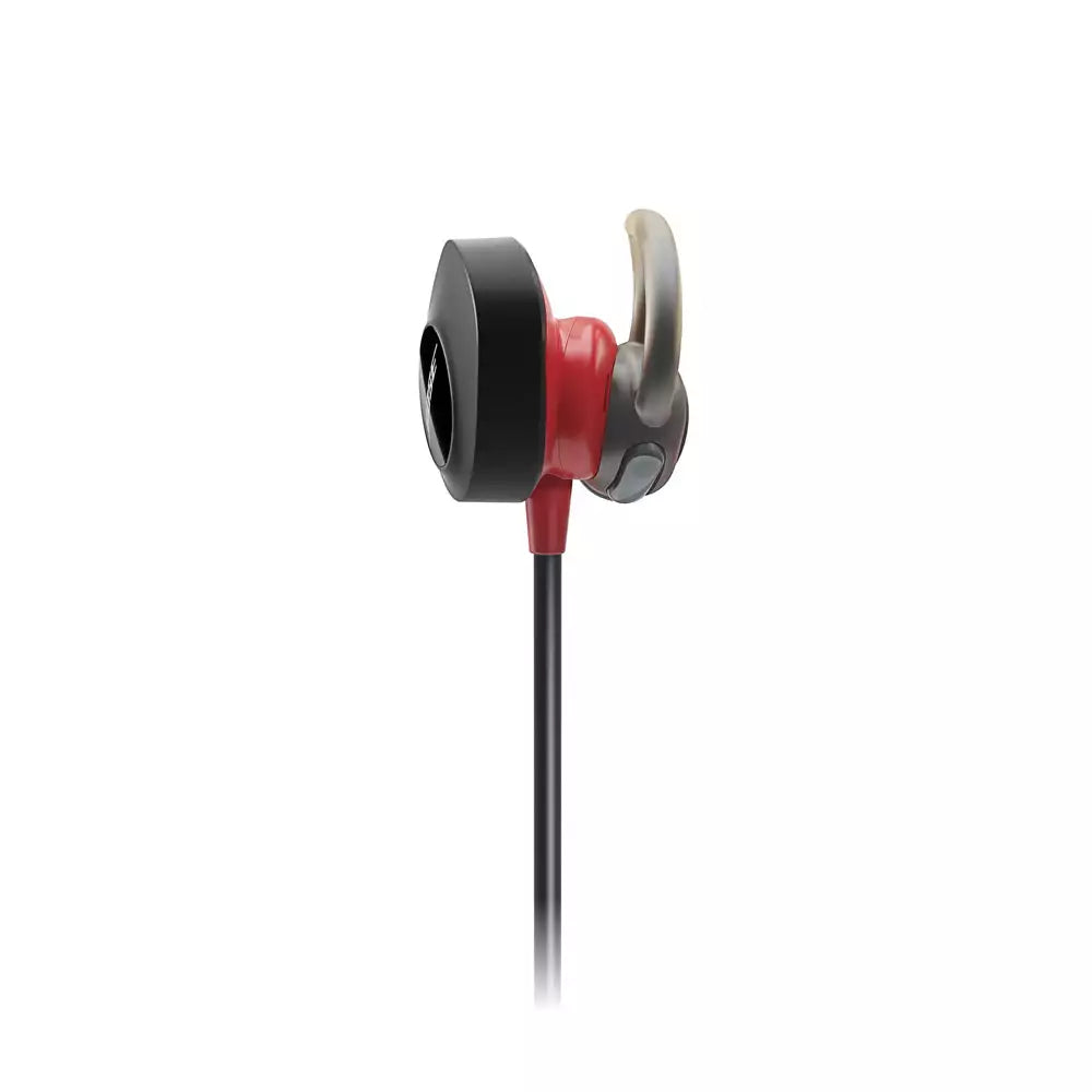 (Pre-Owned, Medium Size Tips Only) Bose Soundsport Pluse Wireless Bluetooth Earphones (Black and Red) (60 Days Warranty)