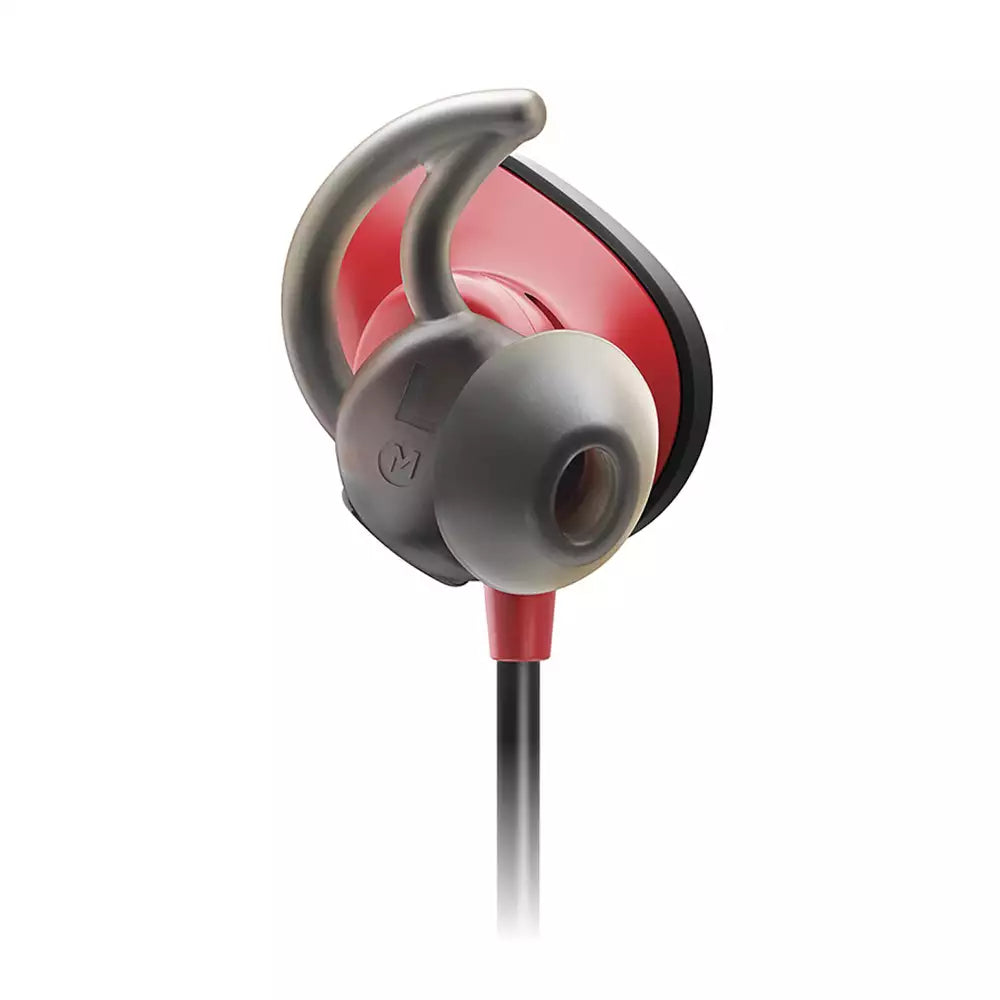 (Pre-Owned, Medium Size Tips Only) Bose Soundsport Pluse Wireless Bluetooth Earphones (Black and Red) (60 Days Warranty)