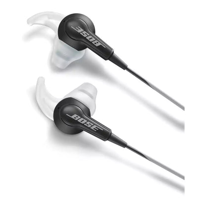 (Open Box Condition) Bose SoundSport Wired In-Ear Earphones With 3.5mm Jack For iPods, Walkmans, MP3 Players and Devices With 3.5mm Jack (Gray) (6 Months Warranty)
