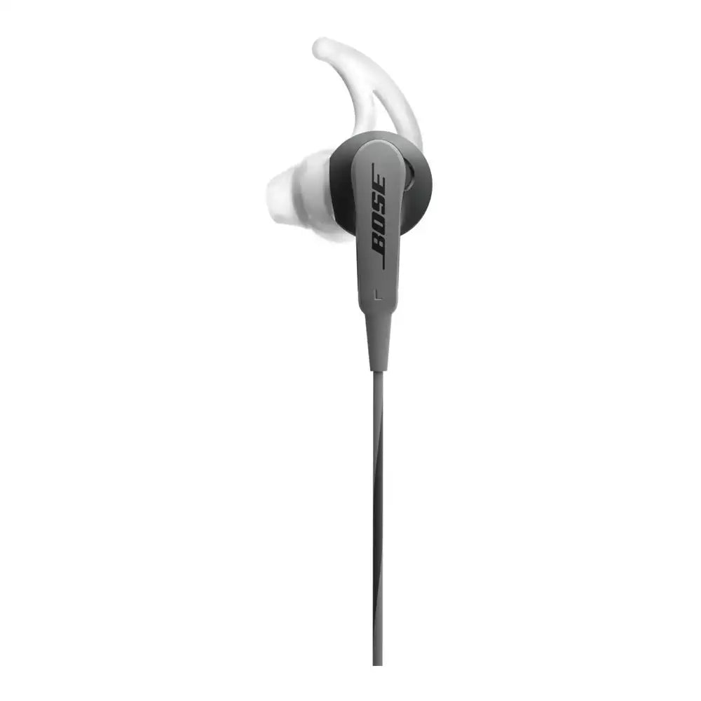 (Open Box Condition) Bose SoundSport Wired In-Ear Earphones With 3.5mm Jack For iPods, Walkmans, MP3 Players and Devices With 3.5mm Jack (Gray) (6 Months Warranty)