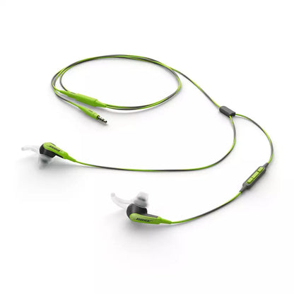 (Open Box Condition) Bose SoundSport Wired In-Ear Earphones For iPods, iPhones and Apple Devices (Green) (120 Days Warranty)