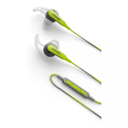 (Open Box Condition) Bose SoundSport Wired In-Ear Earphones For iPods, iPhones and Apple Devices (Green) (120 Days Warranty)