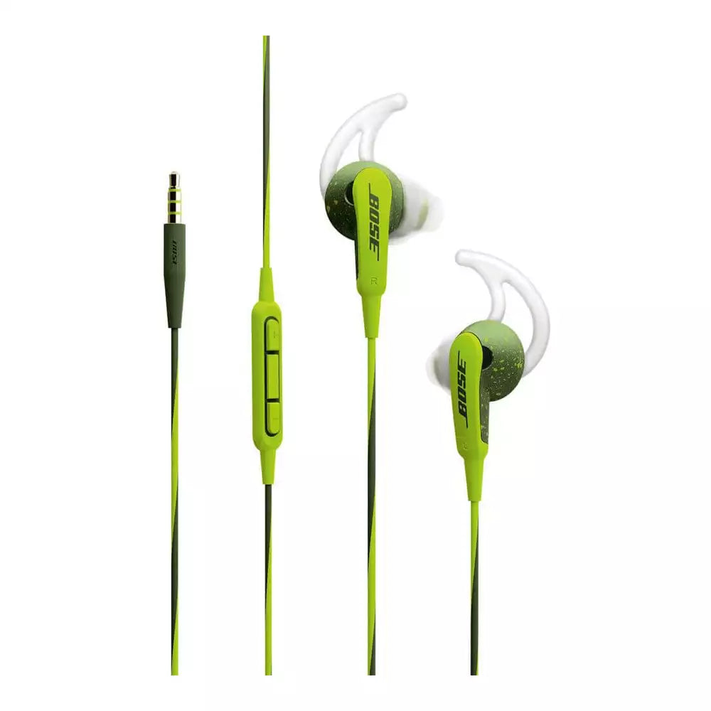 (Open Box Condition) Bose SoundSport Wired In-Ear Earphones For iPods, iPhones and Apple Devices (Green) (120 Days Warranty)
