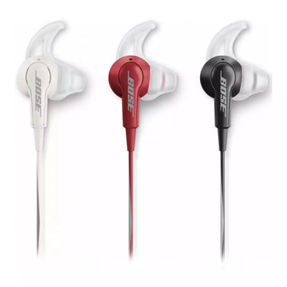 (Open Box Condition) Bose SoundTrue Wired In-Ear Earphones For iPods and MP3s (Maroon and White) (120 Days Warranty)