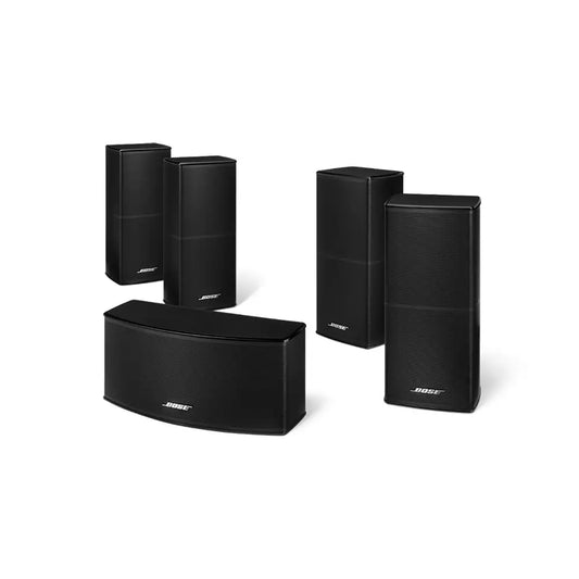 (Pre-Owned, Very Good) Bose SoundTouch 520 5.1 Home Theatre Systme With HDMI ARC and Bluetooth (Black) (90 Days Warranty) + Bose Wall Mounts (5 Units)