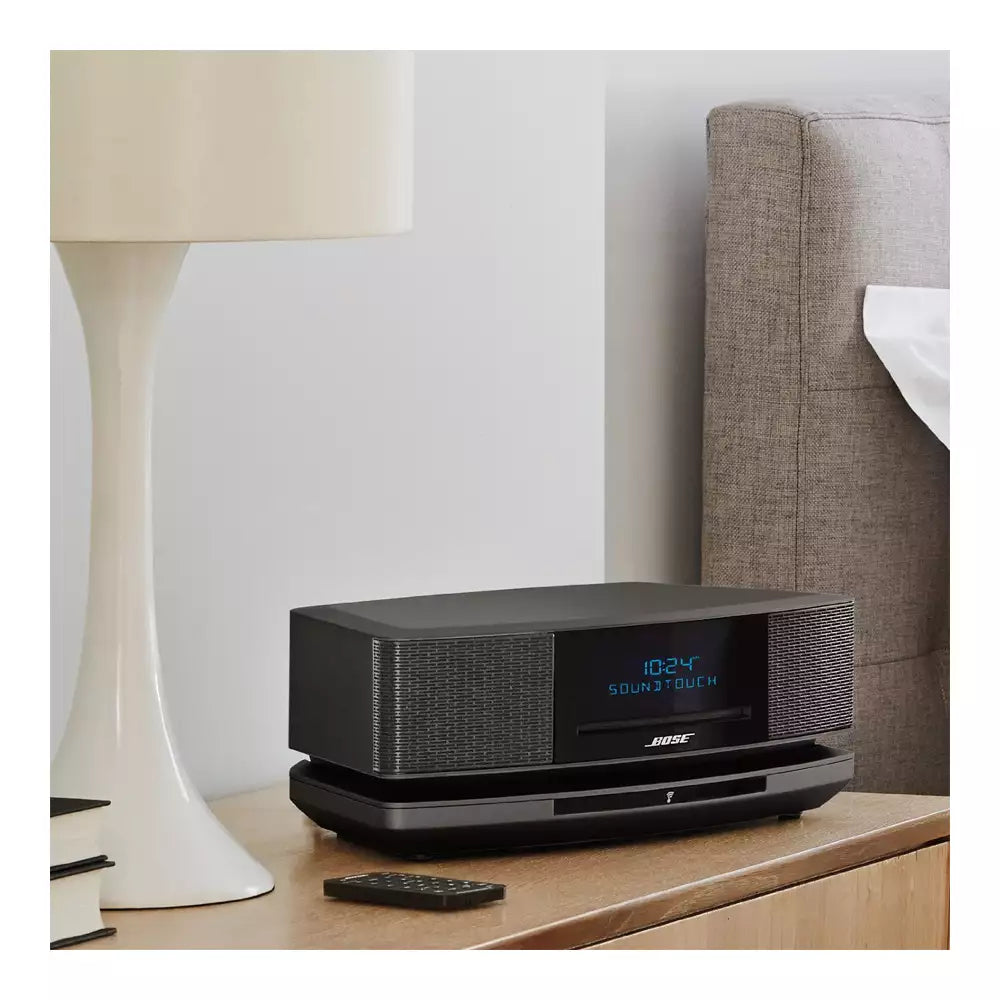 (Pre-Owned, Very Good) Bose Wave SoundTouch IV Music System With Bluetooth, Airplay2, FM and AUX (Gray) (CD not functional) (60 Days Warranty)