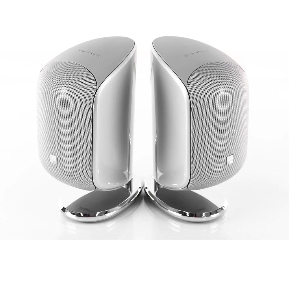 (Pre-Owned, Very Good) Bowers & Wilkins Mini Theatre M-1 1st Generation Passive Bookshelf/Satellite Speakers (Pair) (Full Metal Build) (Silver) (6 Months Warranty)