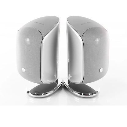 (Pre-Owned, Very Good) Bowers & Wilkins Mini Theatre M-1 1st Generation Passive Bookshelf/Satellite Speakers (Pair) (Full Metal Build) (Silver) (6 Months Warranty)