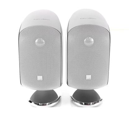 (Pre-Owned, Very Good) Bowers & Wilkins Mini Theatre M-1 1st Generation Passive Bookshelf/Satellite Speakers (Pair) (Full Metal Build) (Silver) (6 Months Warranty)
