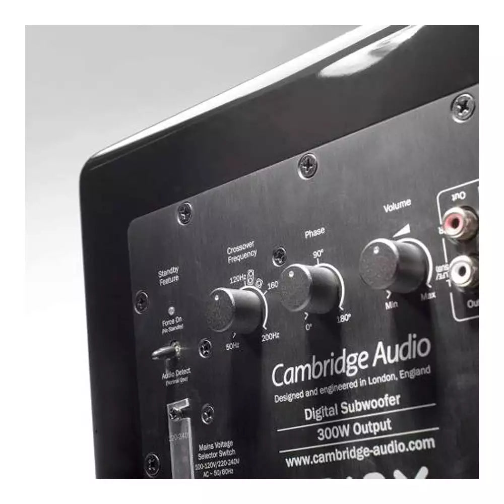 (Pre-Owned, Excellent) Cambridge Audio Minx X300 Compact Subwoofer (300 Watts) (Black) (90 Days Warranty)