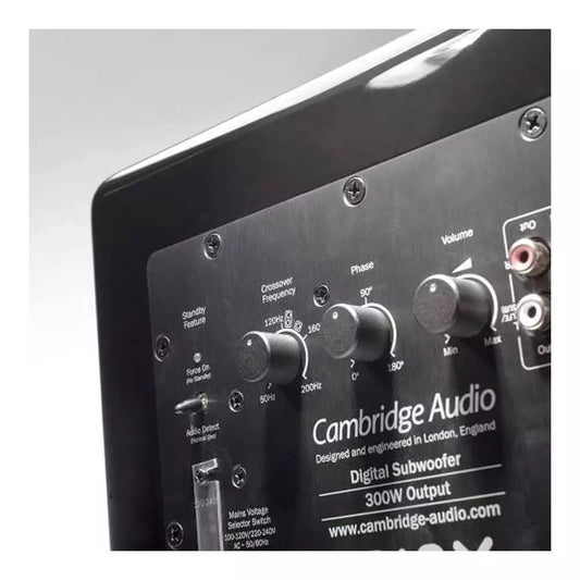 (Pre-Owned, Excellent) Cambridge Audio Minx X300 Compact Subwoofer (300 Watts) (Black) (90 Days Warranty)