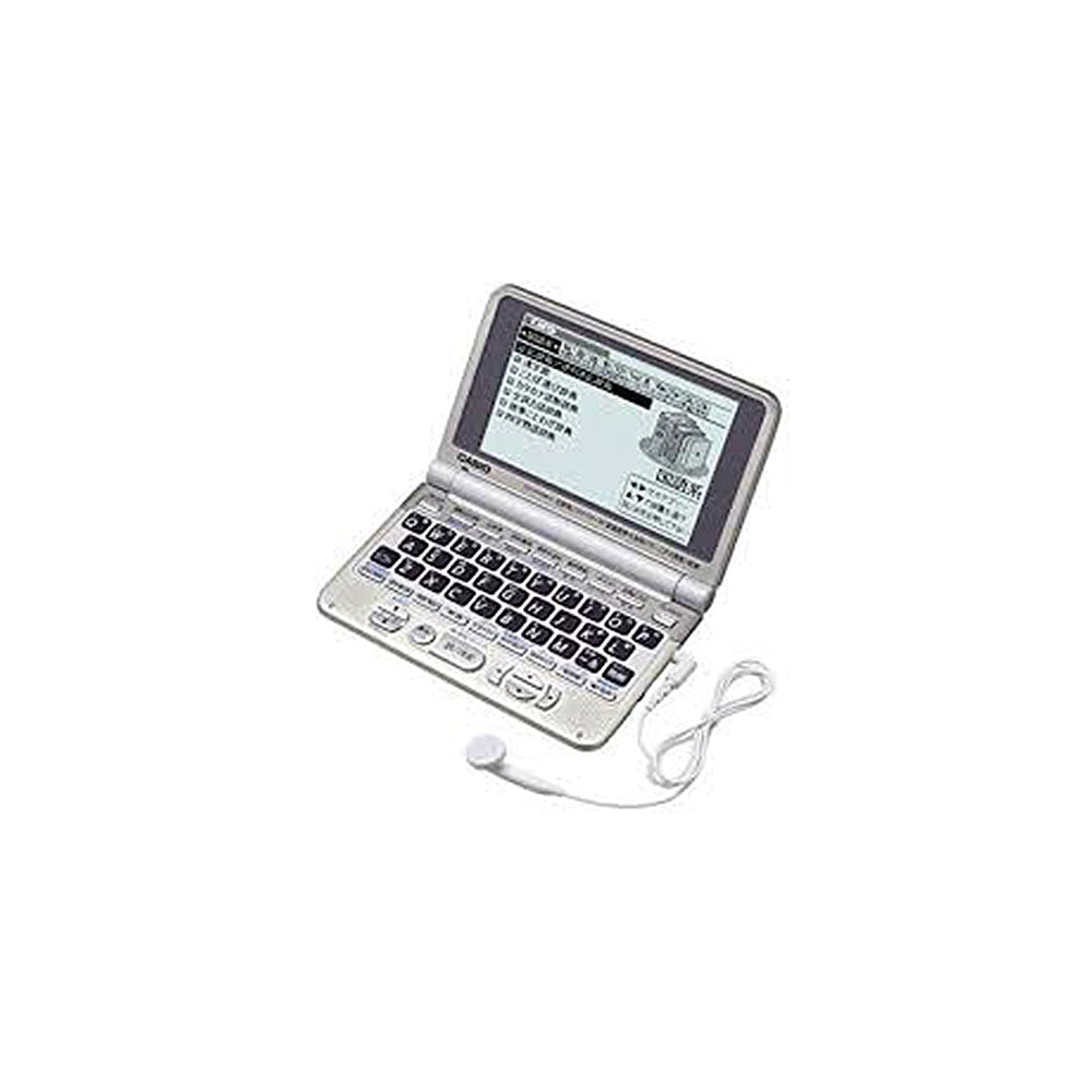 (Pre-Owned, Excellent) CASIO EX-word XD-ST6200 Japanese English Electronic Dictionary (Silver) (90 Days Warranty)