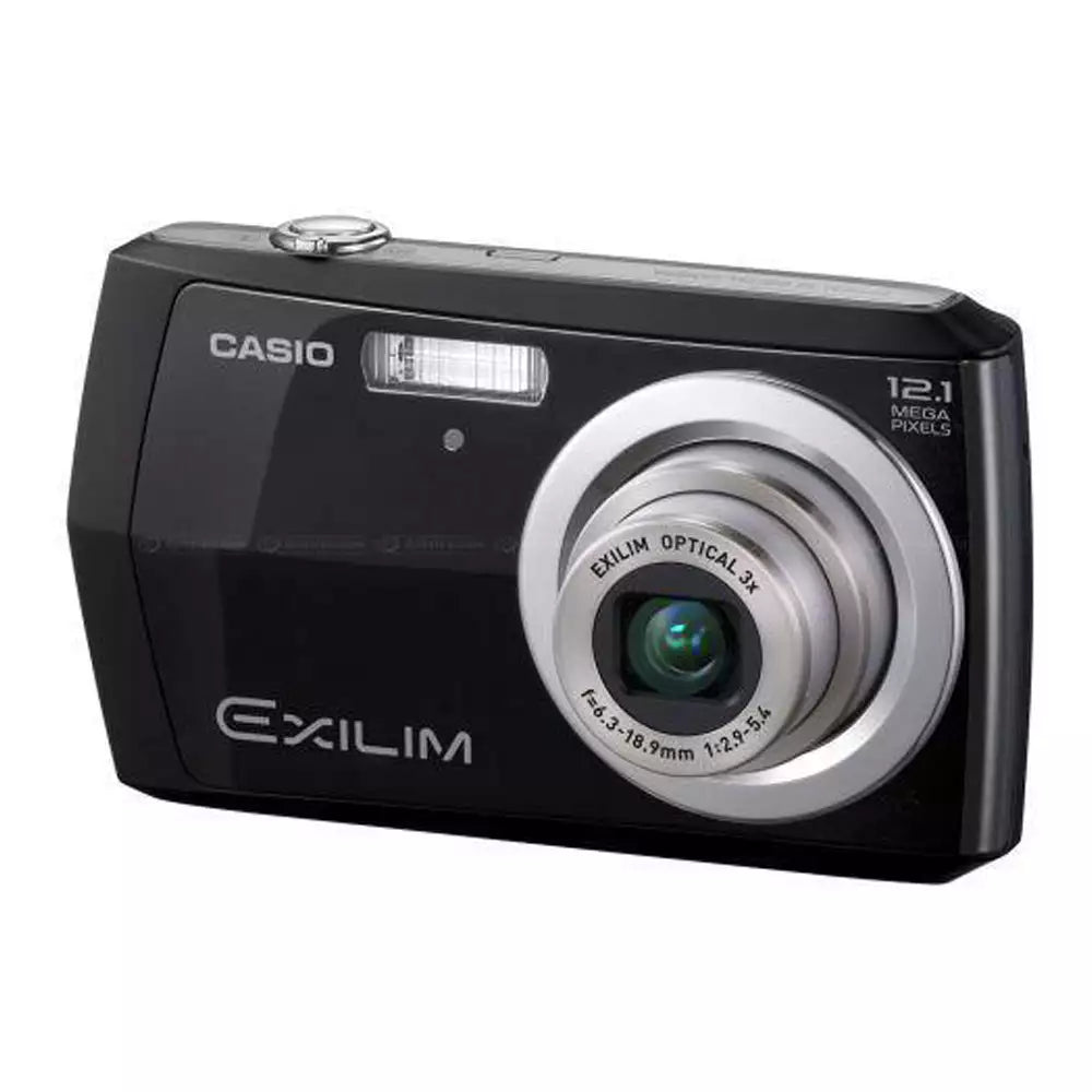 (Pre-Owned, Excellent) Casio Exilim EX-Z16 12MP Digital Camera with 3x Optical Zoom, Xenon Flash (Black) (90 Days Warranty)