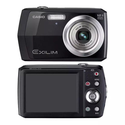 (Pre-Owned, Excellent) Casio Exilim EX-Z16 12MP Digital Camera with 3x Optical Zoom, Xenon Flash (Black) (90 Days Warranty)