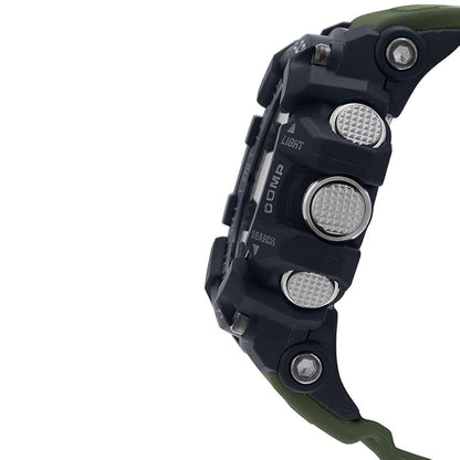 (Open Box) Casio G-Shock GG-1000-1A3DR Analog-Digital, Mud Resistant Shock Resistant G662 (Black and Green) (12 Months Warranty)