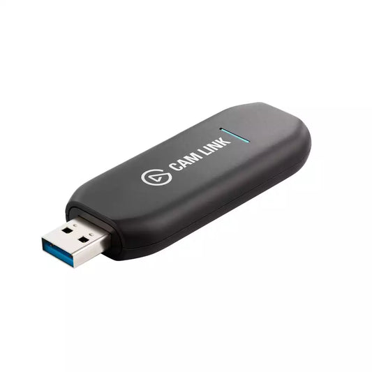 (Open Box) Corsair Elgato Cam Link 4K USB 3.0 Broadcast Live 1080p60 or 4K at 30 FPS, Compact HDMI Capture Device, Use DSLR, Camcorder, or Action Cam (Black) (6 Months Warranty)