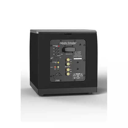 (Pre-Owned, Very Good) Definitive Technology SuperCube® 6000 Ultra-Compact Powered Subwoofer (14-200Hz) 1500W Class HD Amplifier (Black) (120 Days Warranty)