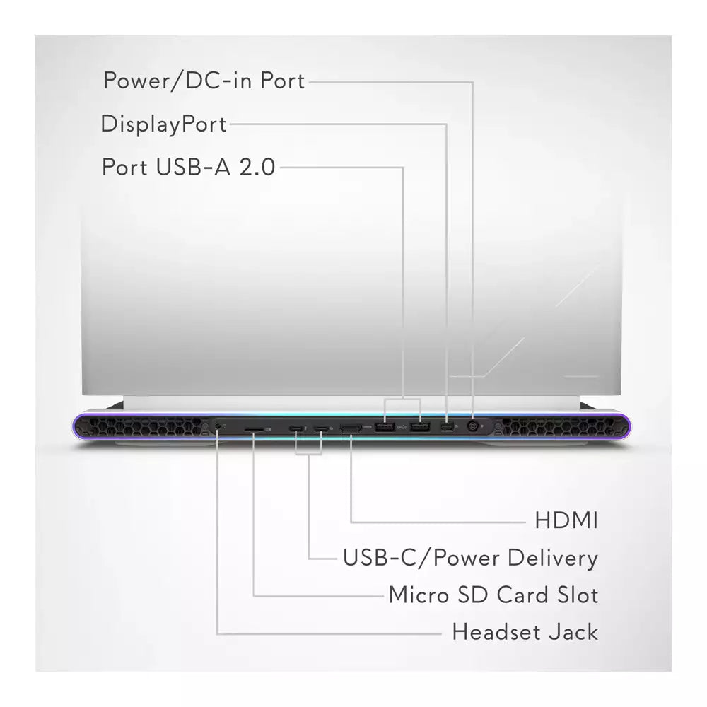 (Pre-Owned, Excellent) Dell Alienware X16 R2 Gaming Laptop With 16GB RTX 4090 Graphics, Intel Core Ultra 9 185H, 240Hz QHD+ Display (32GB RAM, 1TB SSD) (Silver) (120 Days Warranty)
