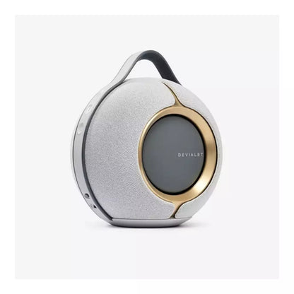 (Pre-Owned, Very Good) Devialet Mania Opéra de Paris Portable Wireless Speaker With Bluetooth, AirPlay2 (White & Gold) (90 Days Warranty)