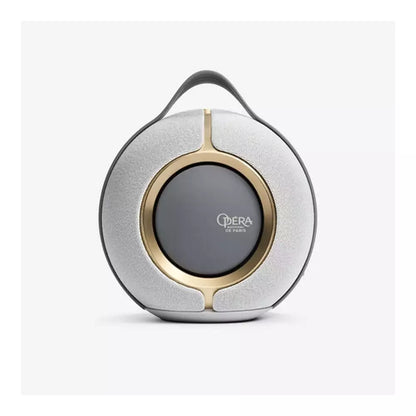 (Pre-Owned, Very Good) Devialet Mania Opéra de Paris Portable Wireless Speaker With Bluetooth, AirPlay2 (White & Gold) (90 Days Warranty)