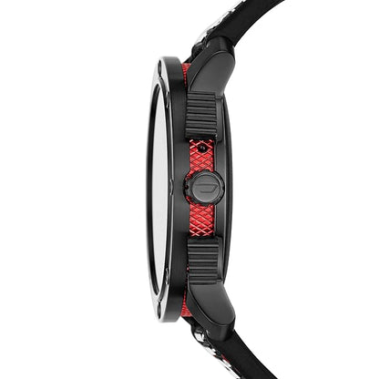 (Pre-Owned, Very Good) Diesel Axial Smartwatch With Google Wear OS Over Sized Dial Men's Watch (Black) (90 Days Warranty) (With New Silicone Strap)