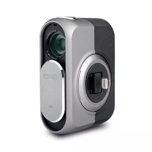 (Pre-Owned, Excellent) DxO ONE 20.2MP (1" Sensor With 1.8 Aperture) Digital Connected Camera For Apple iPhone/iPad With Lightning Port (Silver and Gray) (90 Days Warranty)